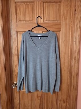 croft & barrow Sage Green V-Neck Sweater